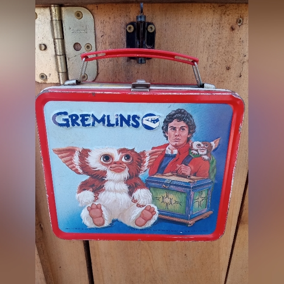 gremlins Other Vintage Gremlins Metal Lunch Box With Thermos Poshmark